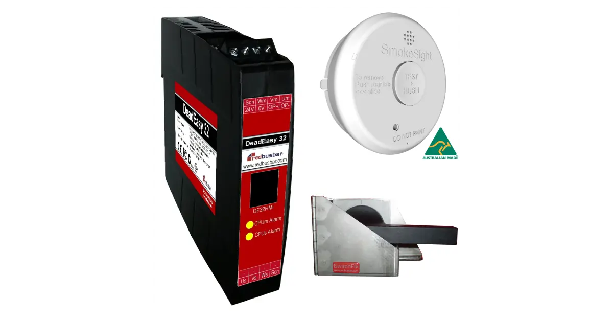 Quality Smoke Alarm - Australian Made SmokeSight by Redbusbar